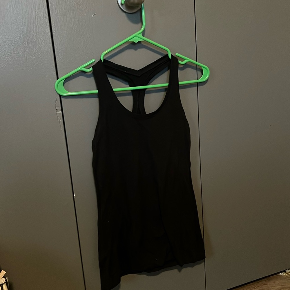 Lululemon Black racerback Tank